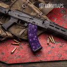 AK 47 Mag Paintball Elite Purple Gun Skin Vinyl Wrap