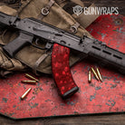 AK 47 Mag Paintball Elite Red Gun Skin Vinyl Wrap