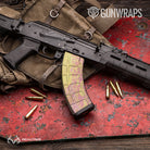 AK 47 Mag Realtree WAV3 Strawberry Lemonade Camo Gun Skin Vinyl Wrap