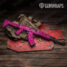 AK 47 Paintball Elite Magenta Gun Skin Vinyl Wrap