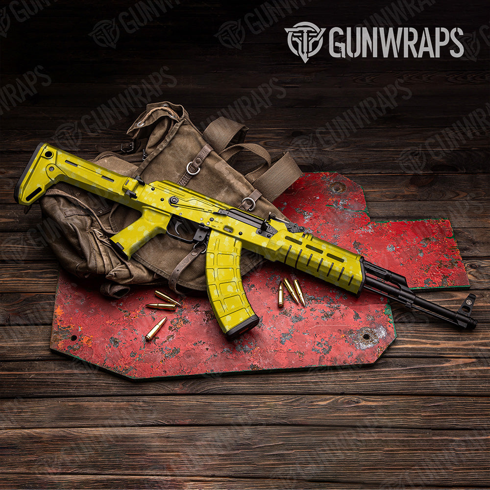 AK 47 Paintball Elite Yellow Gun Skin Vinyl Wrap