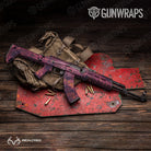 AK 47 Realtree XTREME Gothic Grape Camo Gun Skin Vinyl Wrap