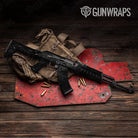 AK 47 Skull Grayscale Gun Skin Vinyl Wrap