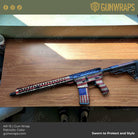 American Flag AR 15 gun skin