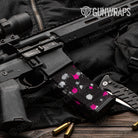 AR 15 Mag Paintball Magenta Tiger Gun Skin Vinyl Wrap