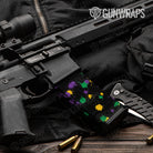 AR 15 Mag Paintball Mardi Gras Gun Skin Vinyl Wrap