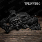 AR 15 Paintball Elite Black Gun Skin Vinyl Wrap