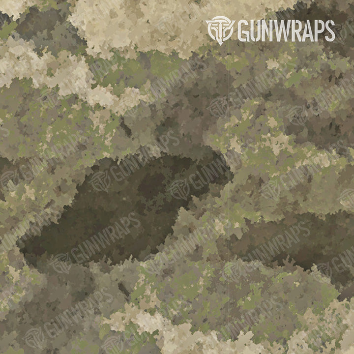 Rifle A-TACS AU-X Camo Gun Skin Pattern Film