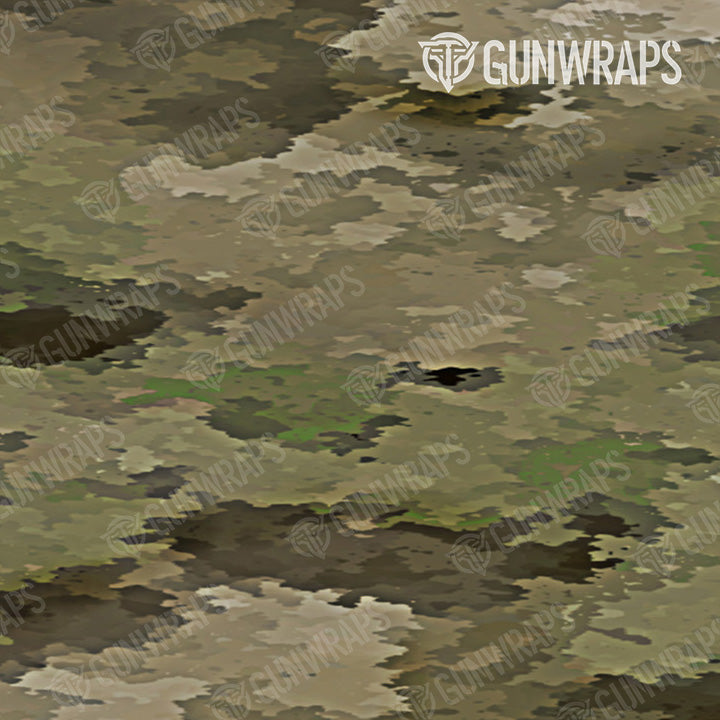 AR 15 A-TACS iX Camo Gun Skin Pattern Film