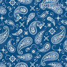 Universal Sheet Bandana Blue & White Gun Skin Pattern