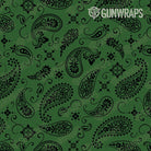 Bandana Green Black Knife Gear Skin Vinyl Wrap