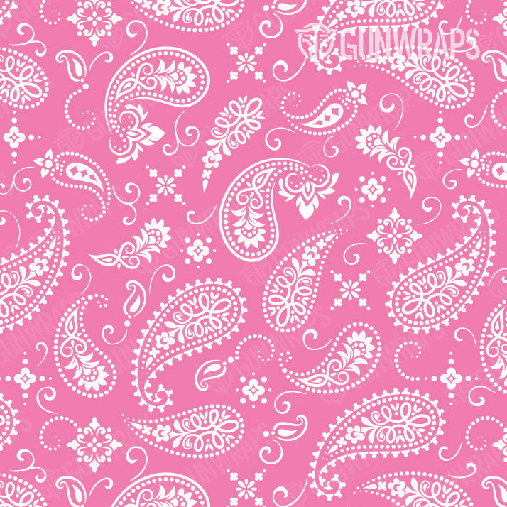 AK 47 Bandana Pink & White Gun Skin Pattern