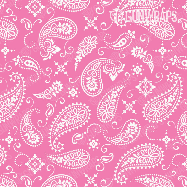 Rangefinder Bandana Pink & White Gear Skin Pattern