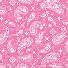 Pistol & Revolver Bandana Pink & White Gun Skin Pattern