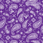 AR 15 Bandana Purple & White Gun Skin Pattern