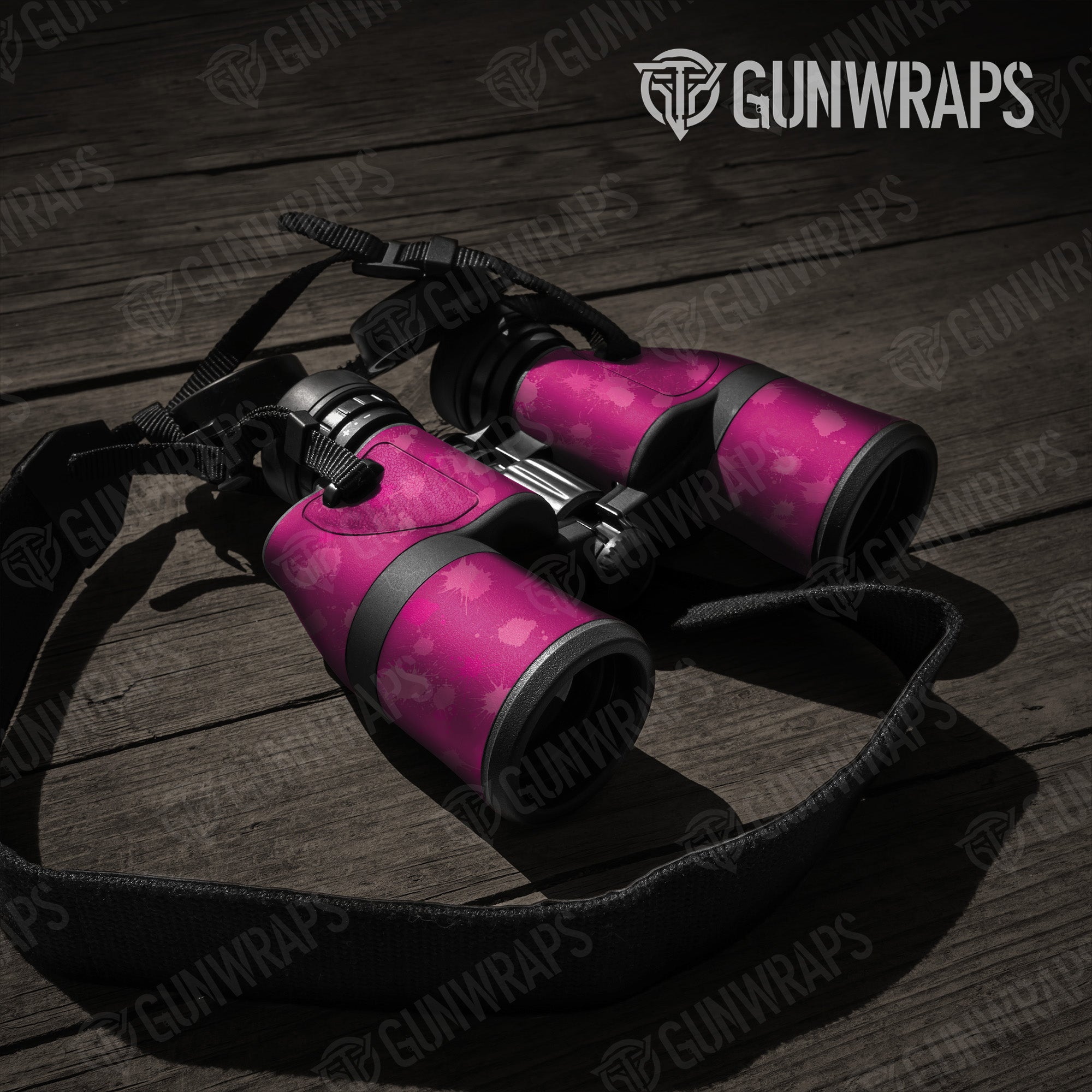 Binocular Paintball Elite Magenta Gear Skin Vinyl Wrap