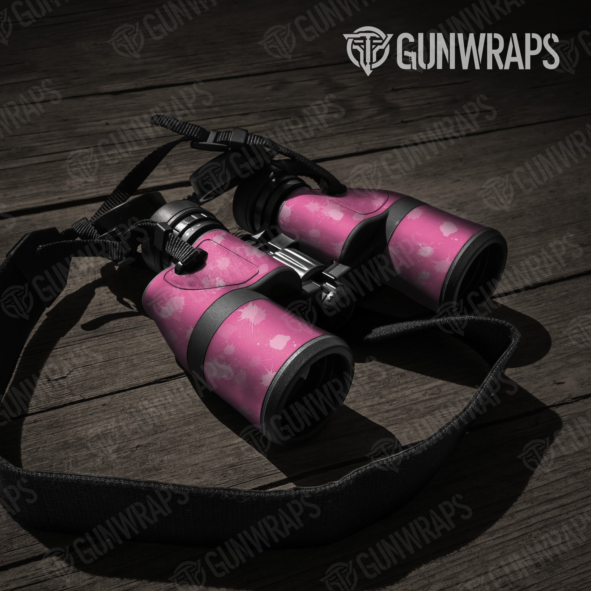 Binocular Paintball Elite Pink Gear Skin Vinyl Wrap