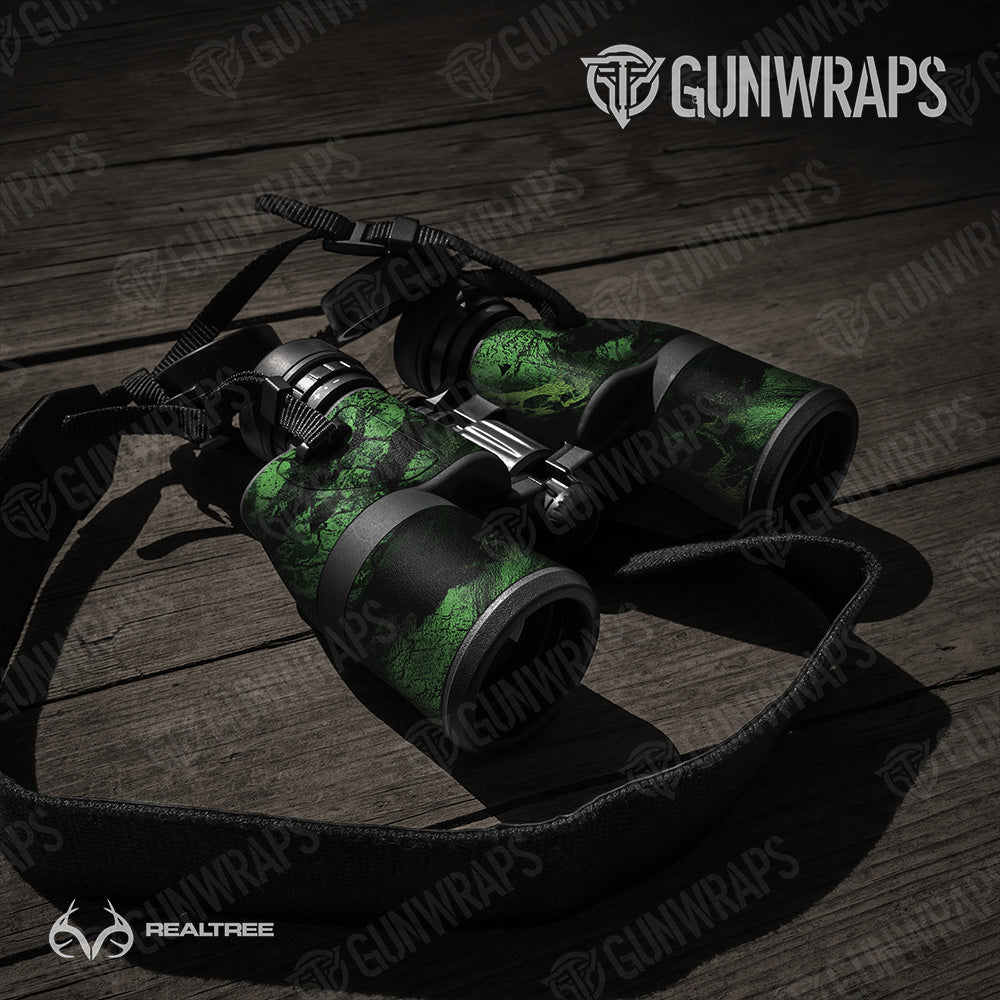 Binocular Realtree WAV3 Monster Camo Gun Skin Vinyl Wrap