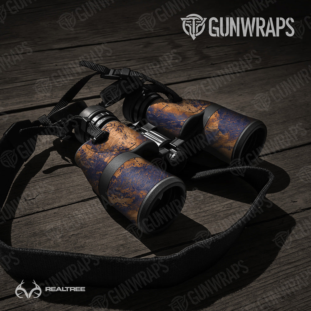 Binocular Realtree XTREME Spiced Navy Camo Gun Skin Vinyl Wrap