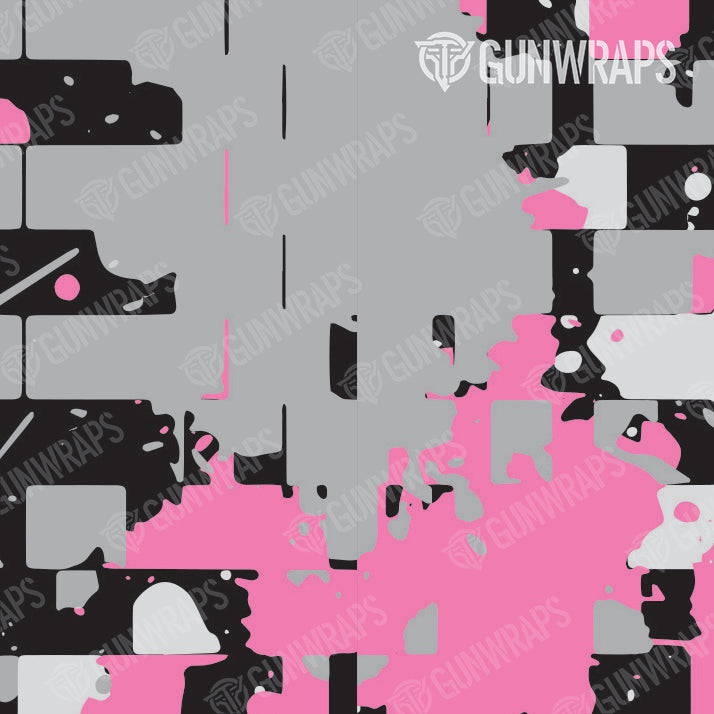 Scope Broken Plaid Pink Camo Gear Skin Pattern