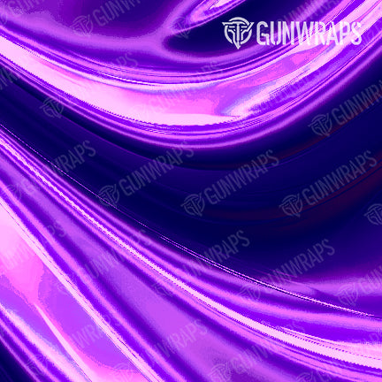 Pistol Slide Chrome Purple Gun Skin Pattern