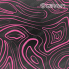 AR 15 Damascus Magenta Gun Skin Pattern