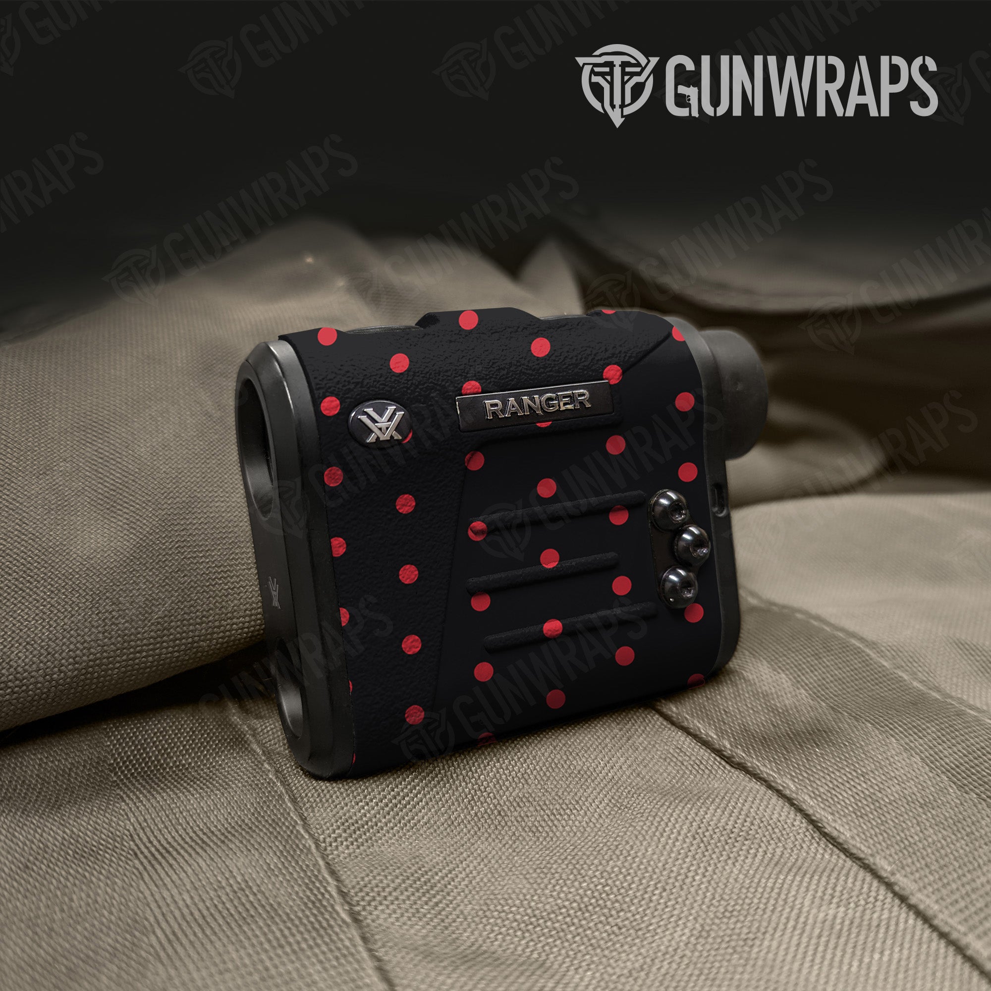 Rangefinder Dotted Black Cherry Gun Skin Pattern