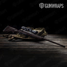 Rifle Dotted Black Cherry Gun Skin Pattern