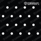 Binocular Dotted Black Gun Skin Pattern