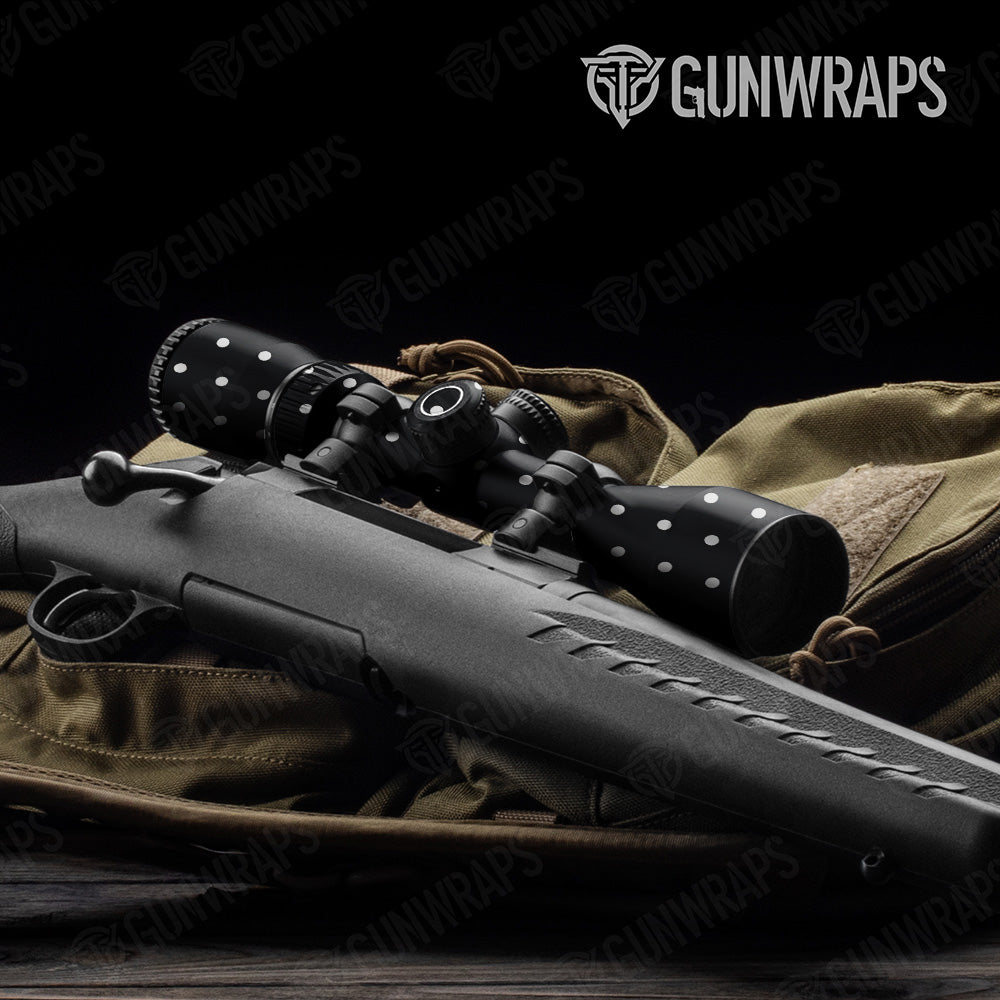 Scope Dotted Black Gun Skin Pattern