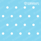 Universal Sheet Dotted Blue Gun Skin Pattern