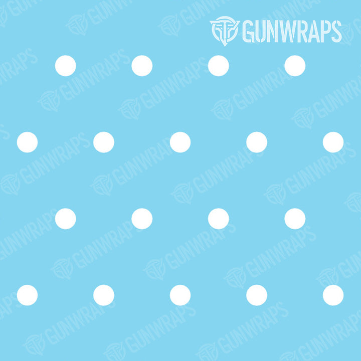 Rifle Dotted Blue Gun Skin Pattern