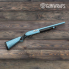 Shotgun Dotted Blue Gun Skin Pattern