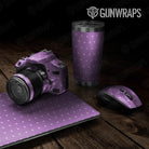 Universal Sheet Dotted Lavender Gun Skin Pattern