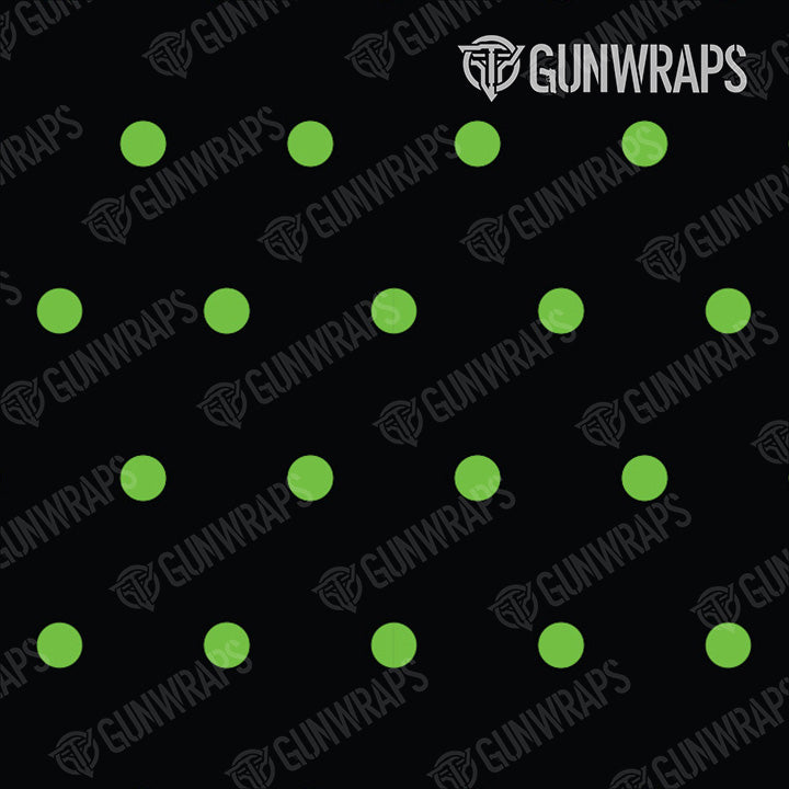 AR 15 Mag Well Dotted Metro Green Gun Skin Pattern