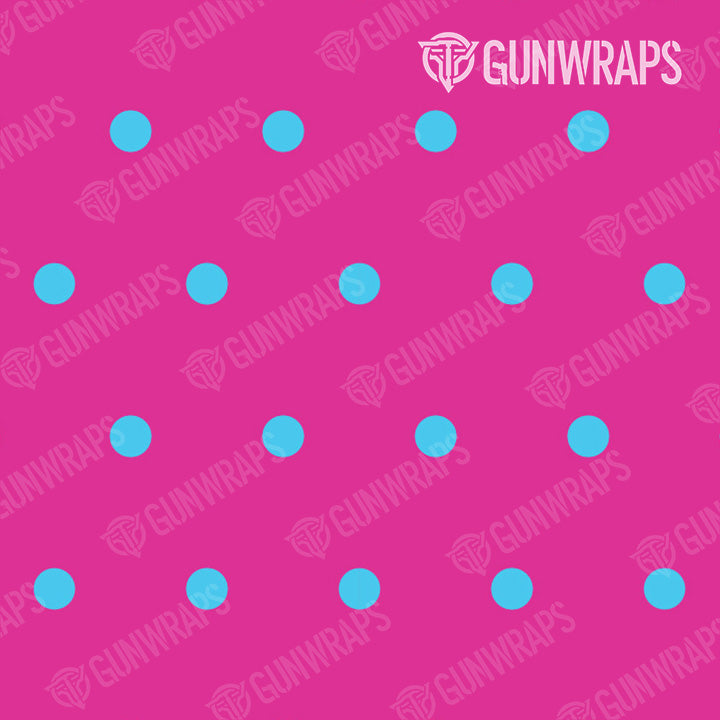 Scope Dotted Retro Blue Gun Skin Pattern