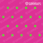 Universal Sheet Dotted Retro Green Gun Skin Pattern