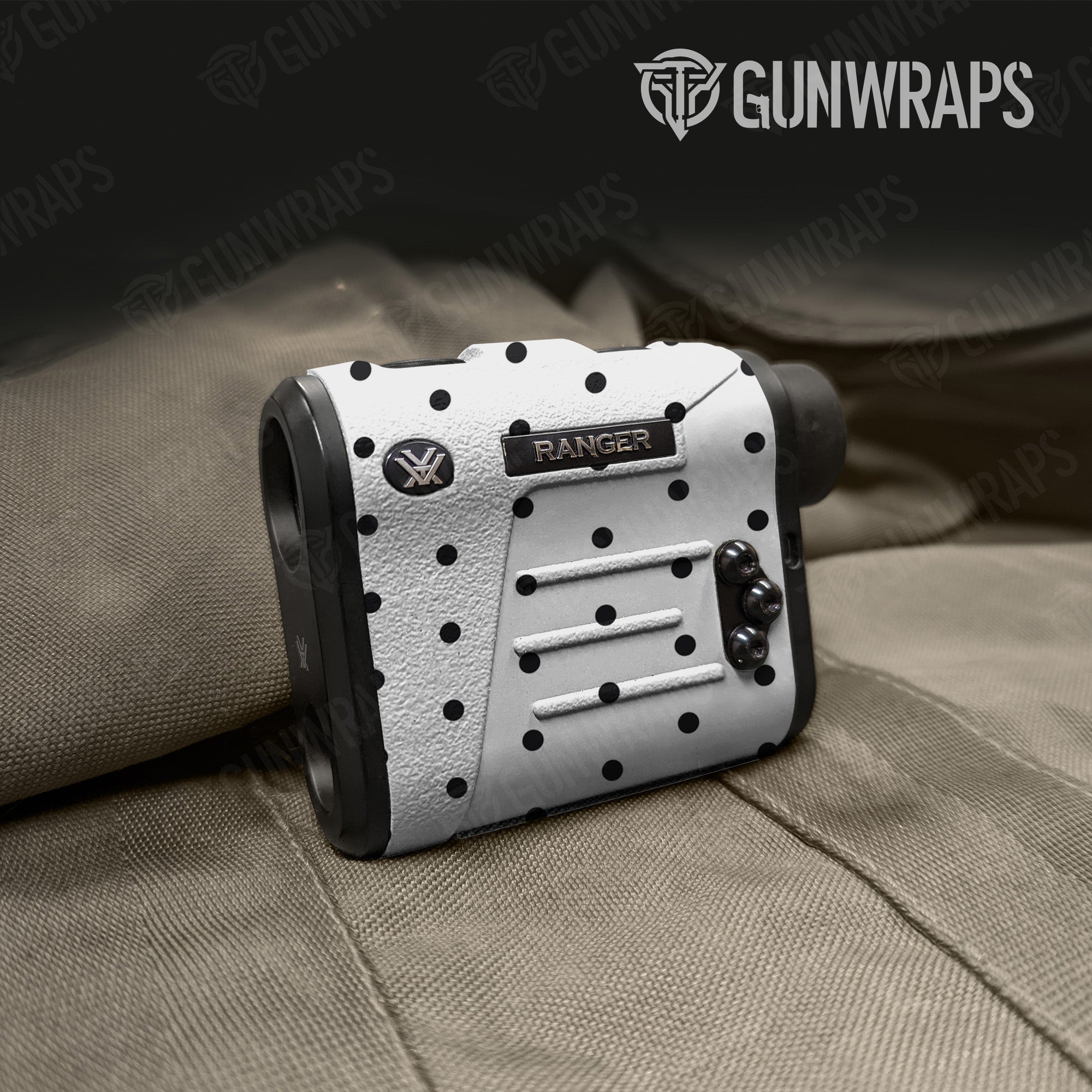 Rangefinder Dotted White Gun Skin Pattern