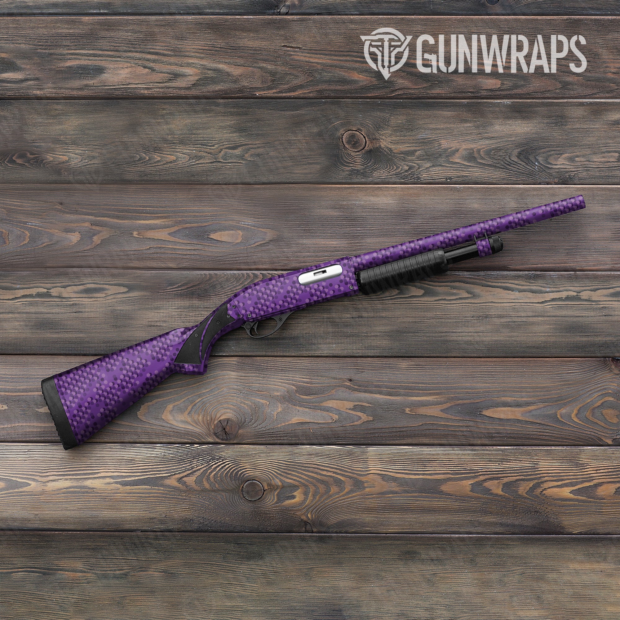 Shotgun Eclipse Camo Elite Purple Gun Skin Pattern