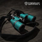 Binocular Eclipse Camo Elite Tiffany Blue Gun Skin Pattern