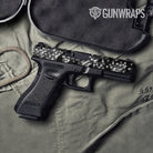 Pistol Slide Eclipse Camo Grayscale Gun Skin Pattern