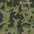 Pistol & Revolver Erratic Army Green Camo Gun Skin Pattern