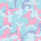 AR 15 Mag Well Erratic Cotton Candy Camo Gun Skin Pattern