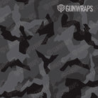 AR 15 Mag Well Erratic Elite Black Camo Gun Skin Pattern