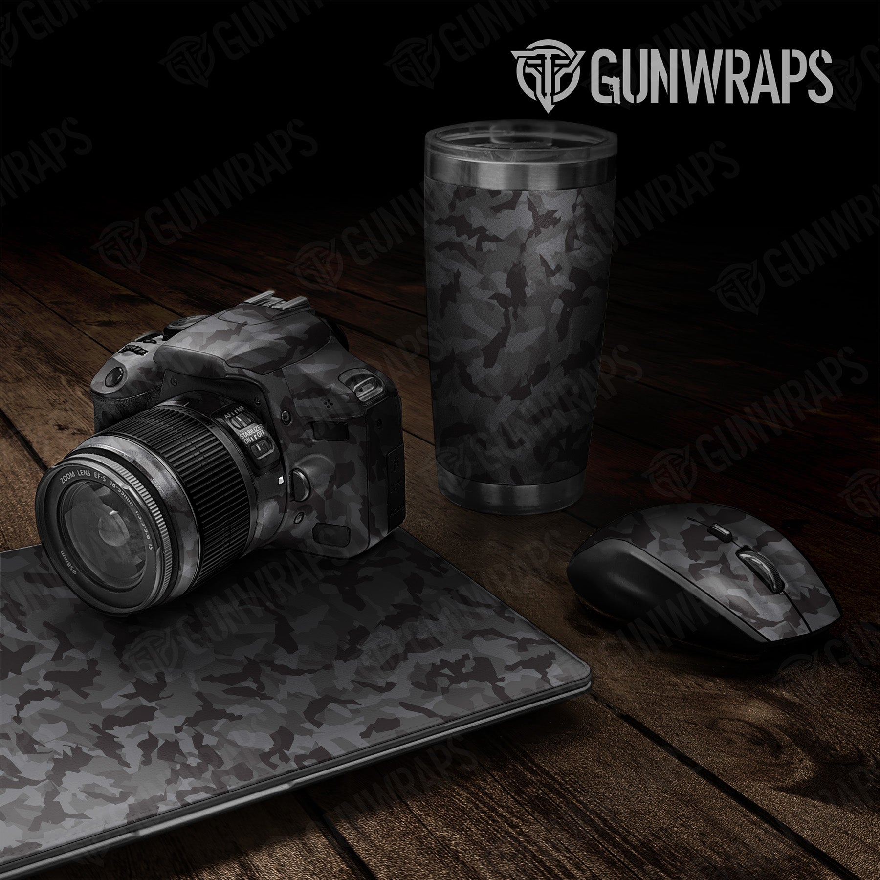 Erratic Elite Black Camo Universal Sheet 