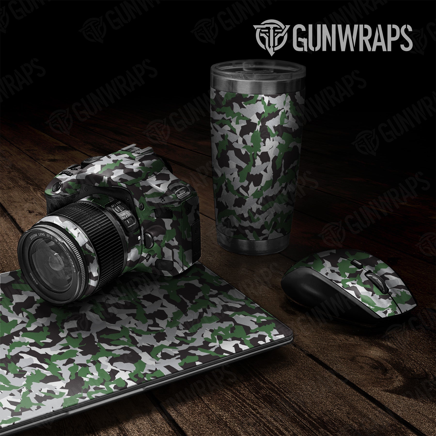 Erratic Green Tiger Camo Universal Sheet 