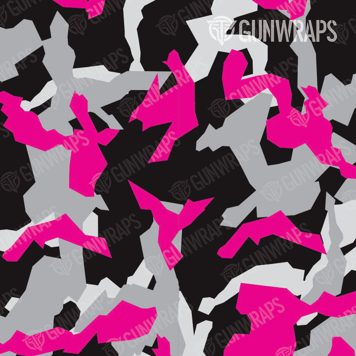 Knife Erratic Magenta Tiger Camo Gear Skin Pattern