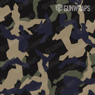 Scope Erratic Militant Blue Camo Gear Skin Pattern