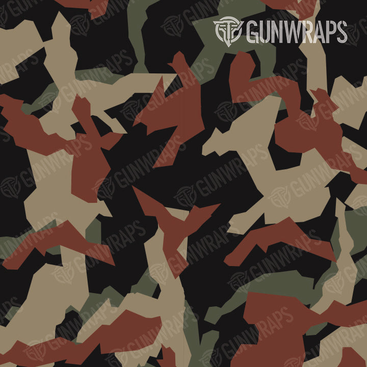 Scope Erratic Militant Copper Camo Gear Skin Pattern