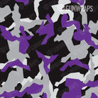 Tactical Erratic Purple Tiger Camo Gun Skin Pattern